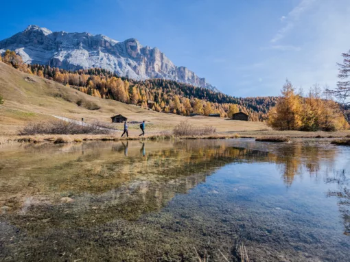 Herbstwanderung Dolomiten Südtirol
