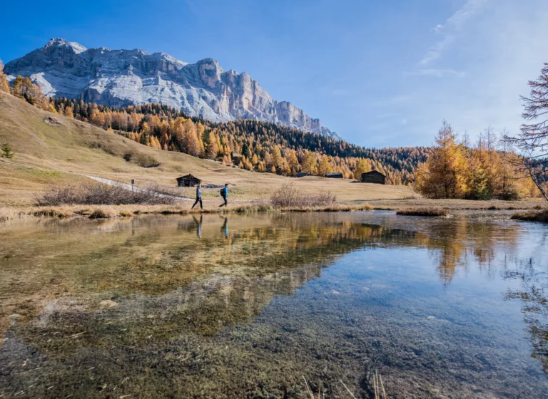 Herbstwanderung Dolomiten Südtirol