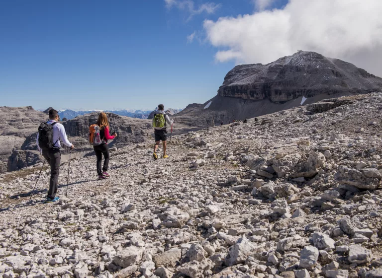 Wanderung im Fassatal auf dem Piz Boe