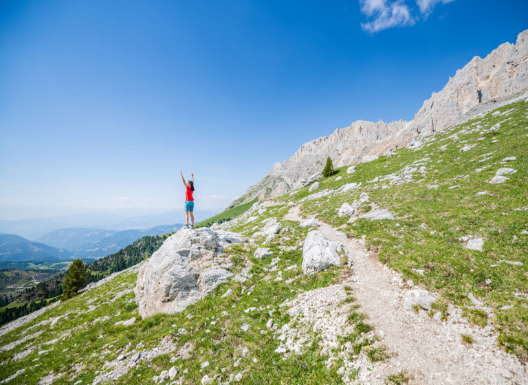 Aussicht beim Wandern in Predazzo