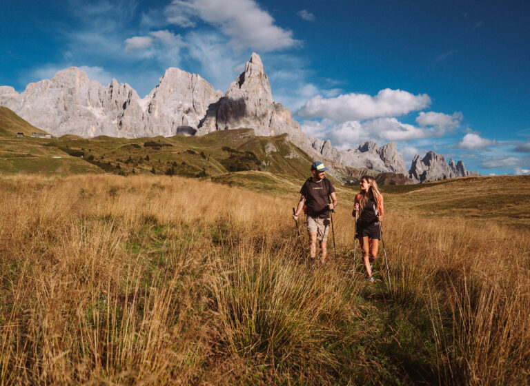 Wanderung Castrozza - Passo Rolle