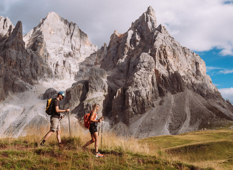 Wanderung Castrozza - Passo Rolle